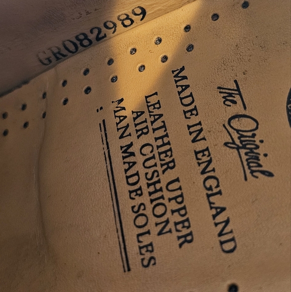 Dr. Martin's Black Leather Lace-Up Oxford Shoes Size 11 - Picture 14 of 16